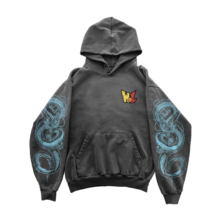Dragon King Hoodie - Vintage Black