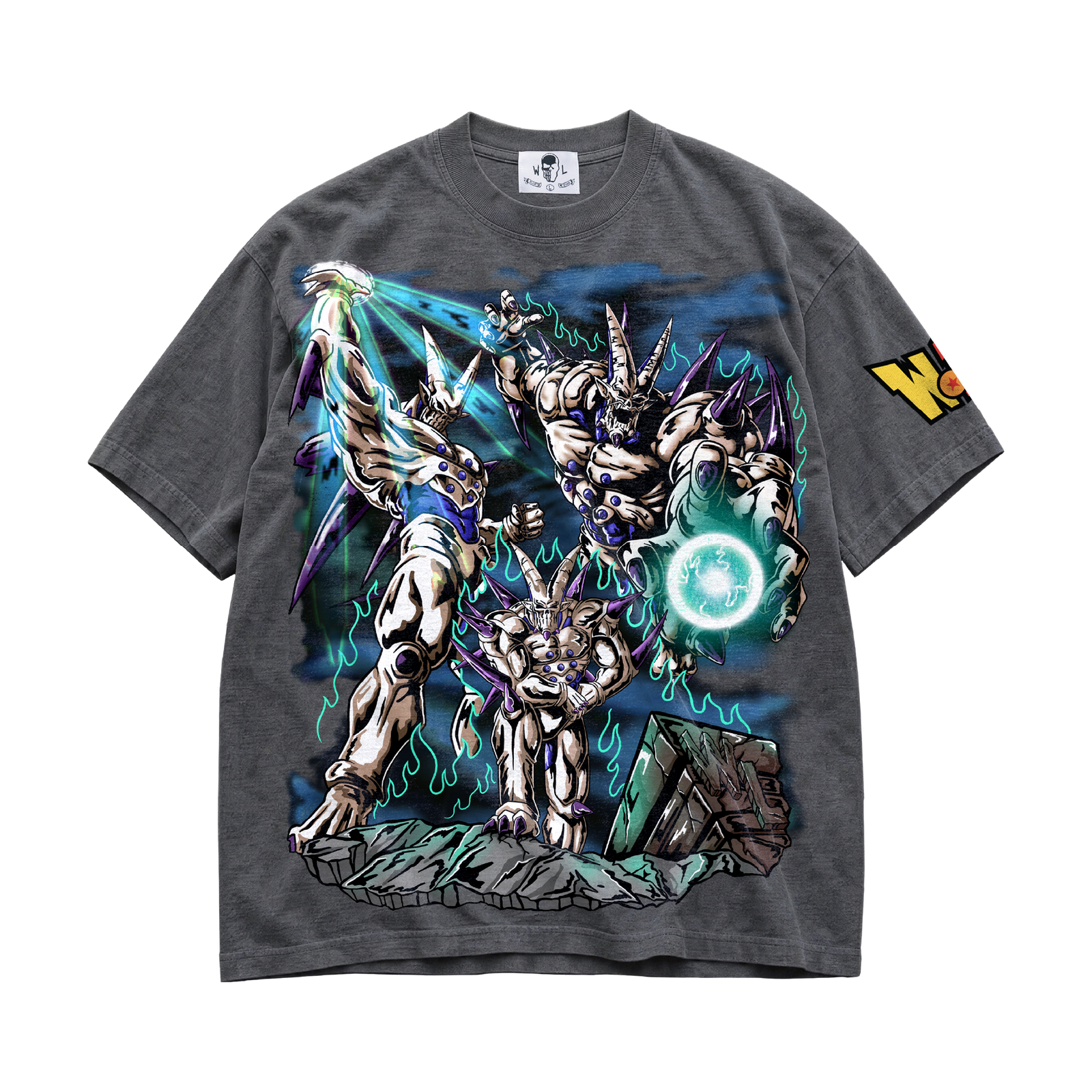 Dragon King T-Shirt - Vintage Black