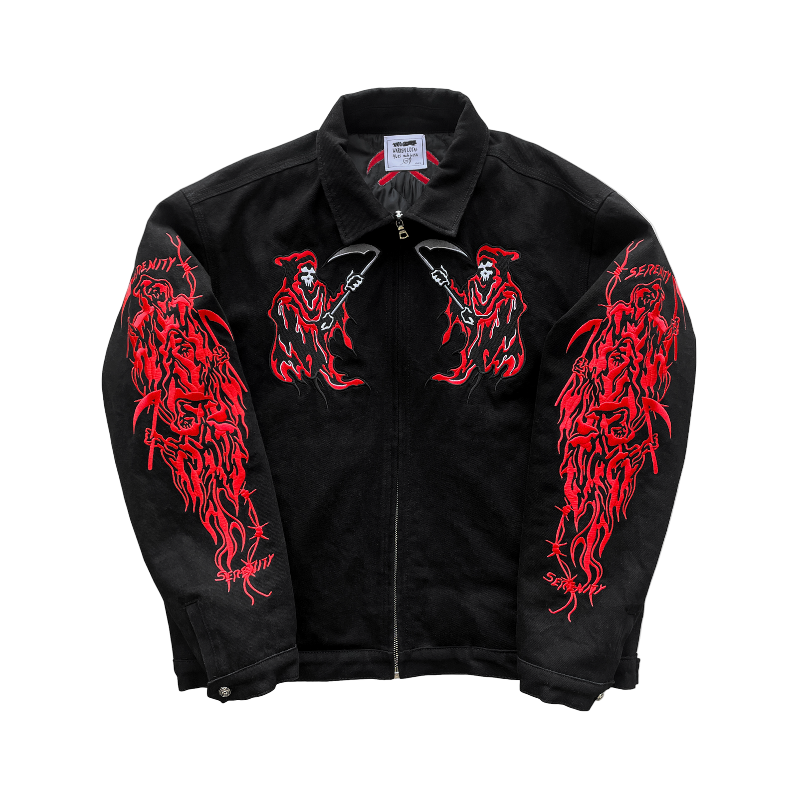 Dueling Reaper Work Jacket - Black