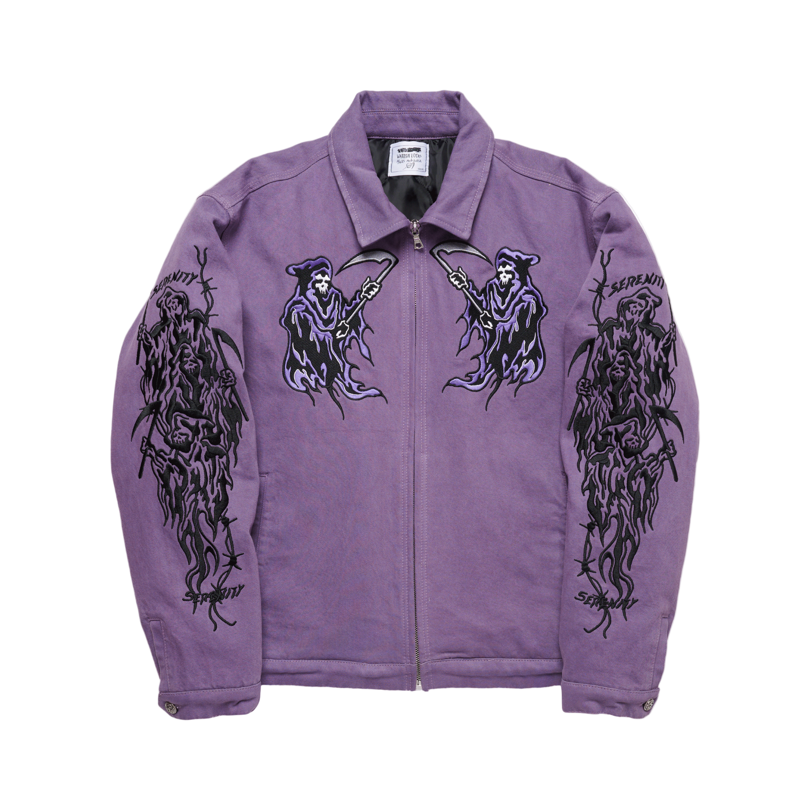 Dueling Reaper Work Jacket - Purple