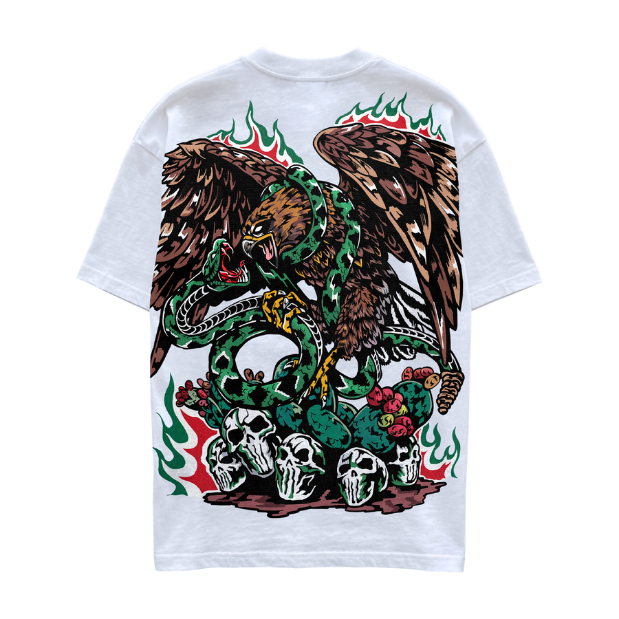 Eagle & Snake T-Shirt - White