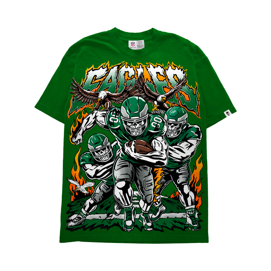 Eagles Push T-Shirt - Kelly Green