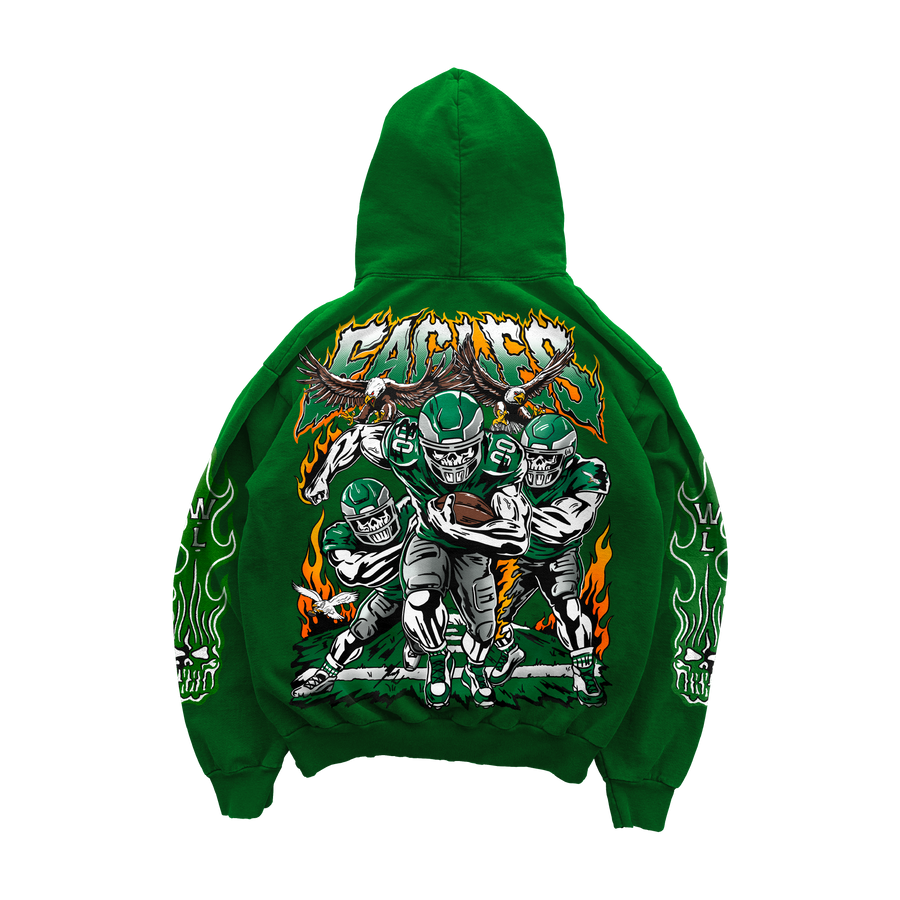 Eagles Push Hoodie - Kelly Green