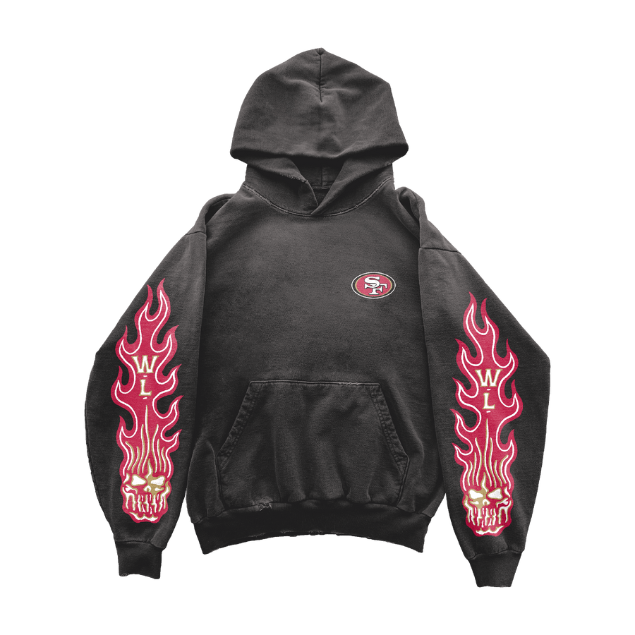 Faithful to the Bay Hoodie - Vintage Black