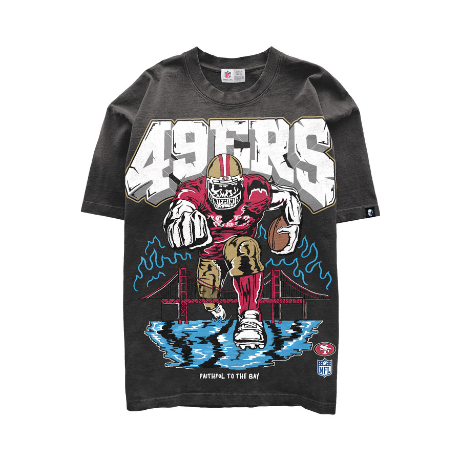 Faithful to the Bay T-Shirt - Vintage Black