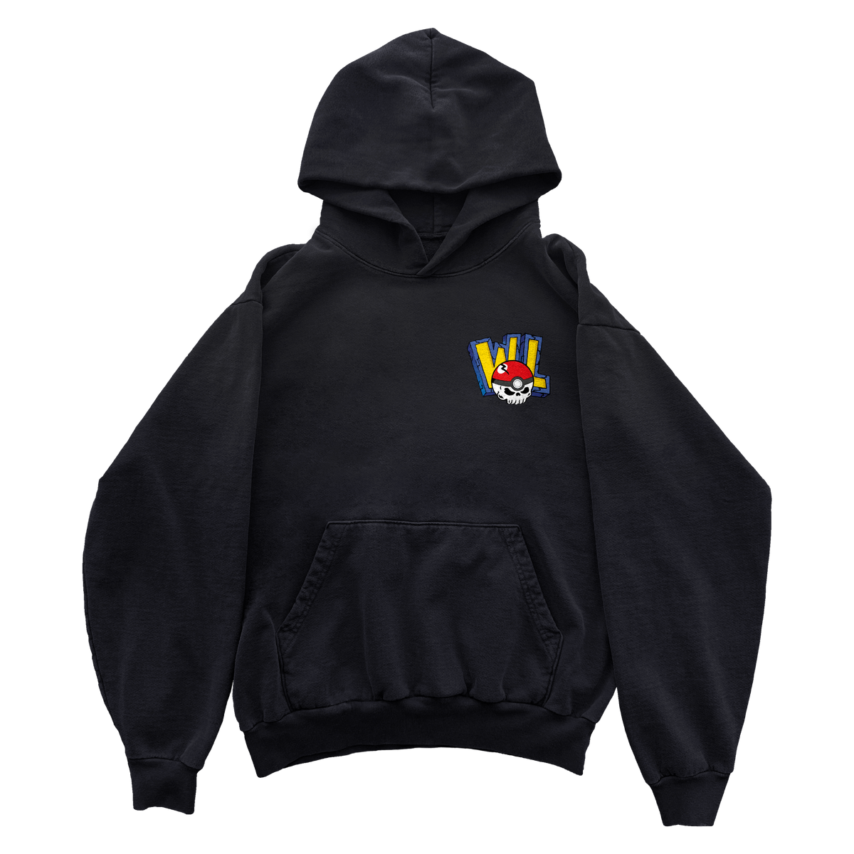 Fire vs Water Hoodie - Black