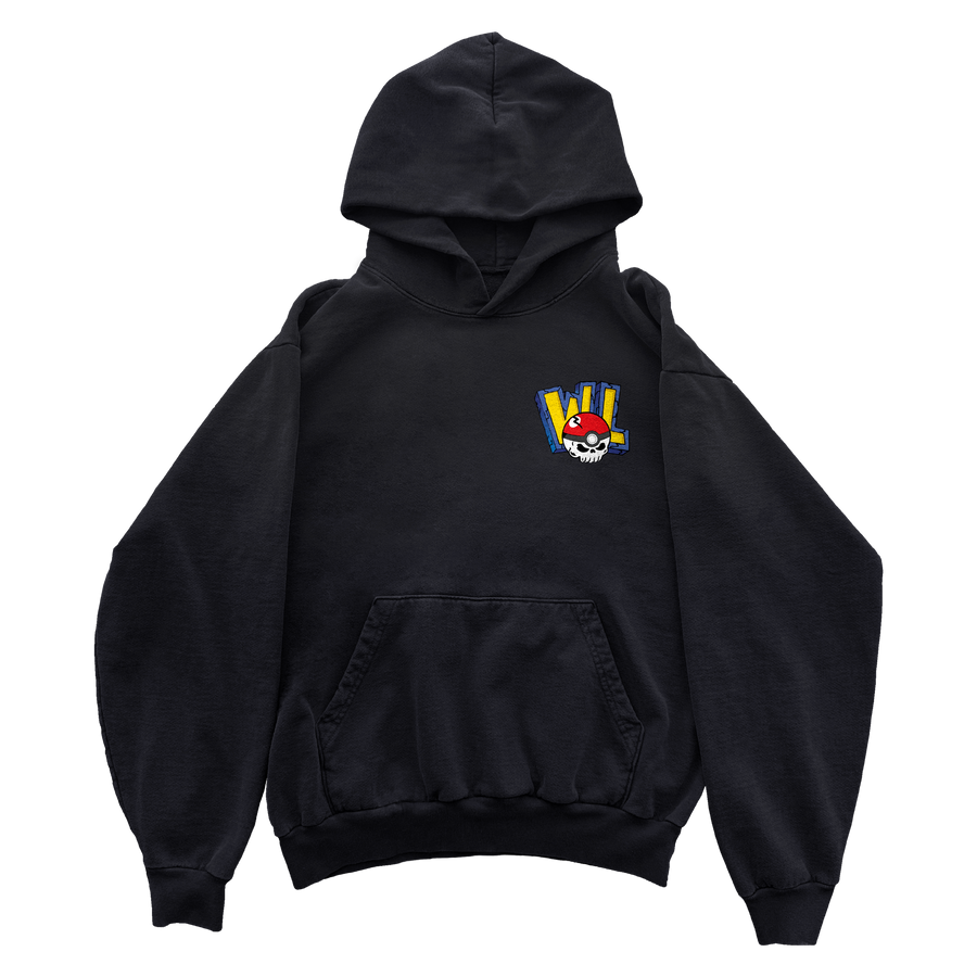 Fire vs Water Hoodie - Black