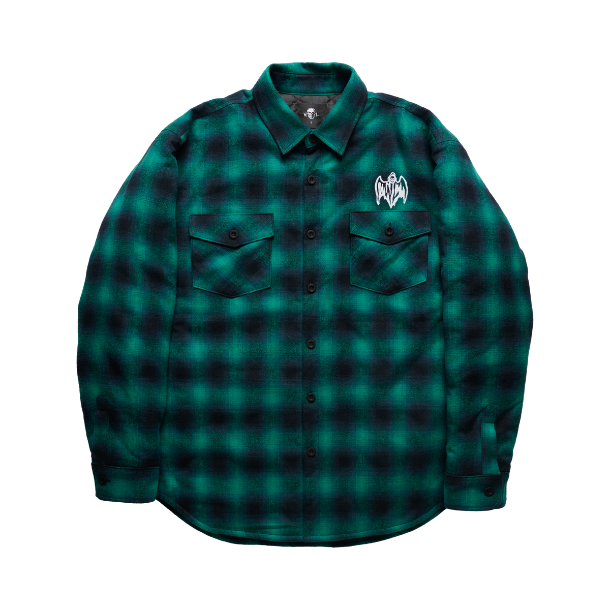 Reaper with Sword Quilted Lined Flannel