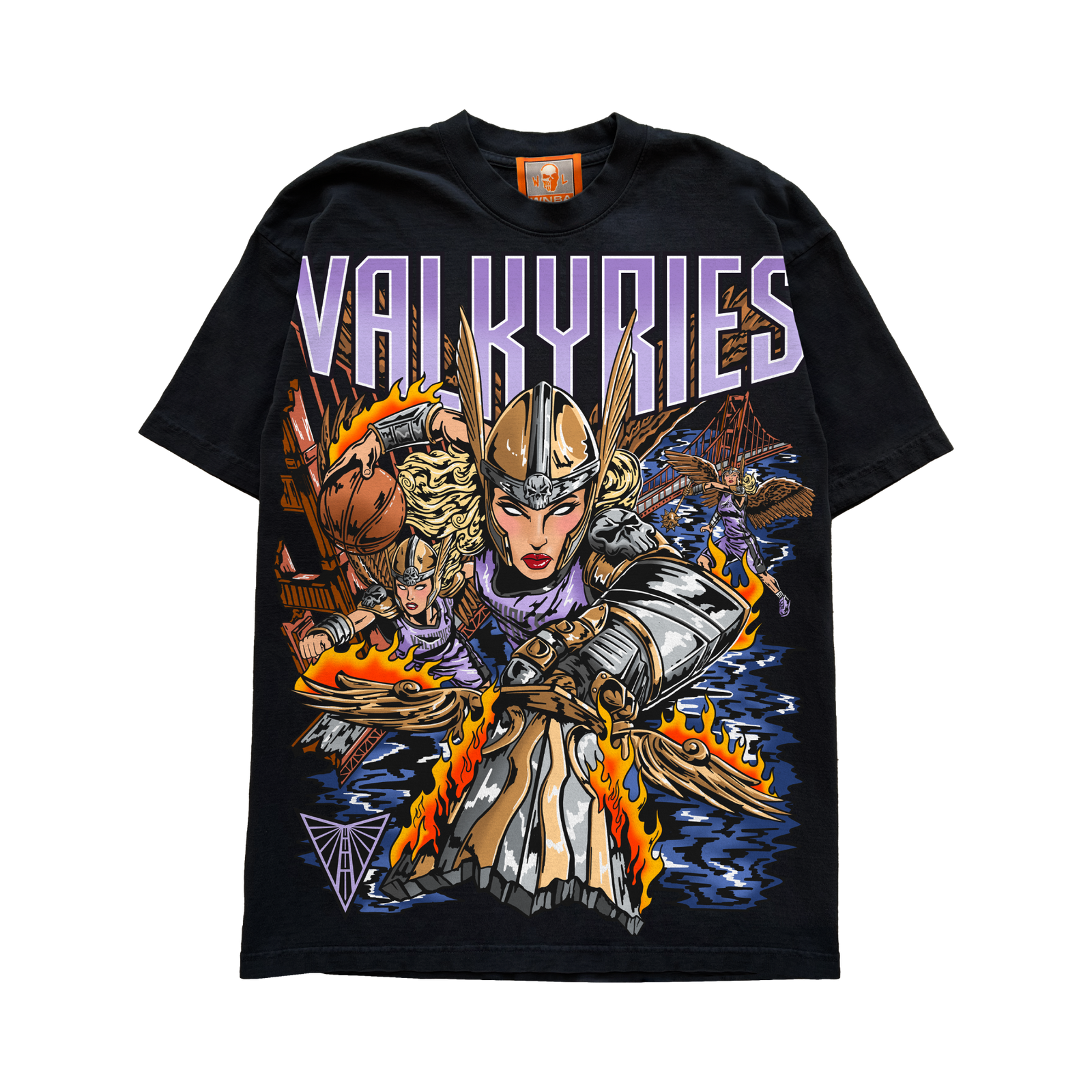 Flying Valkyries T-Shirt - Black