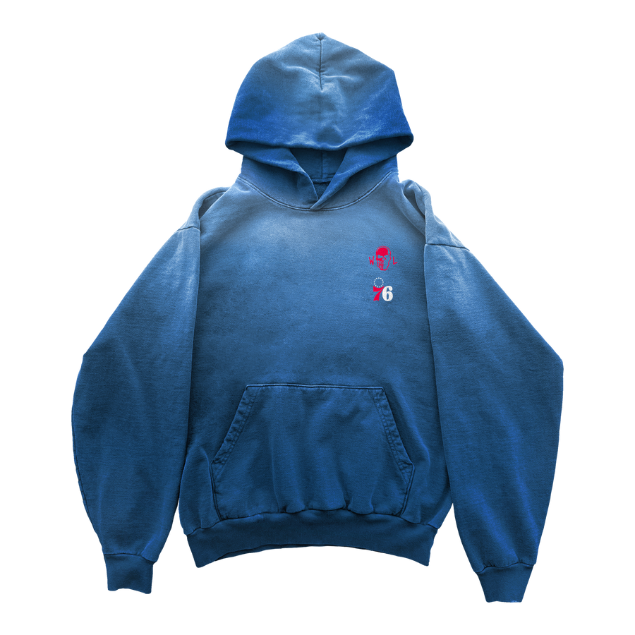 For the Love of Philly Hoodie - Blue
