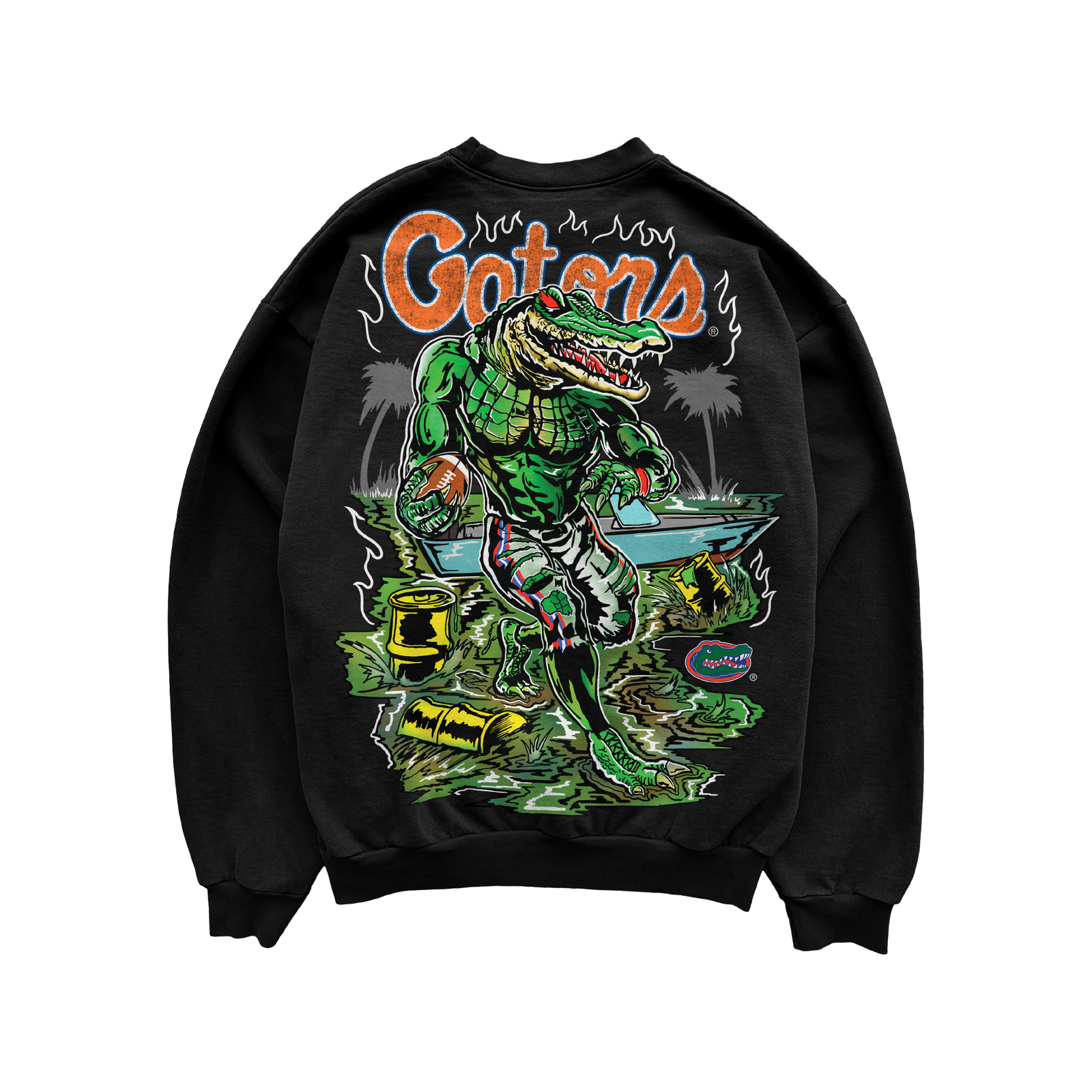 Radioactive Gator Crewneck Sweater