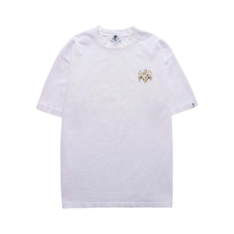 Bat Reaper T-Shirt - Gold/White