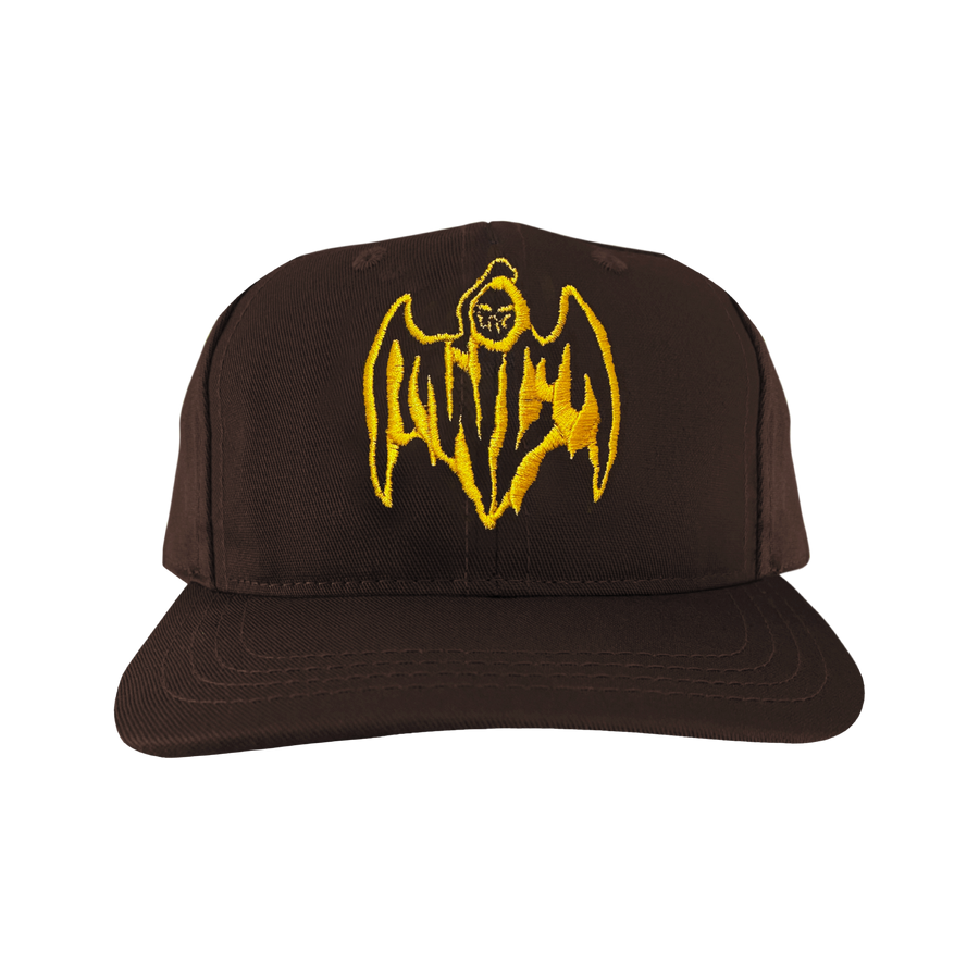 Bat Reaper Hat - Yellow/Brown