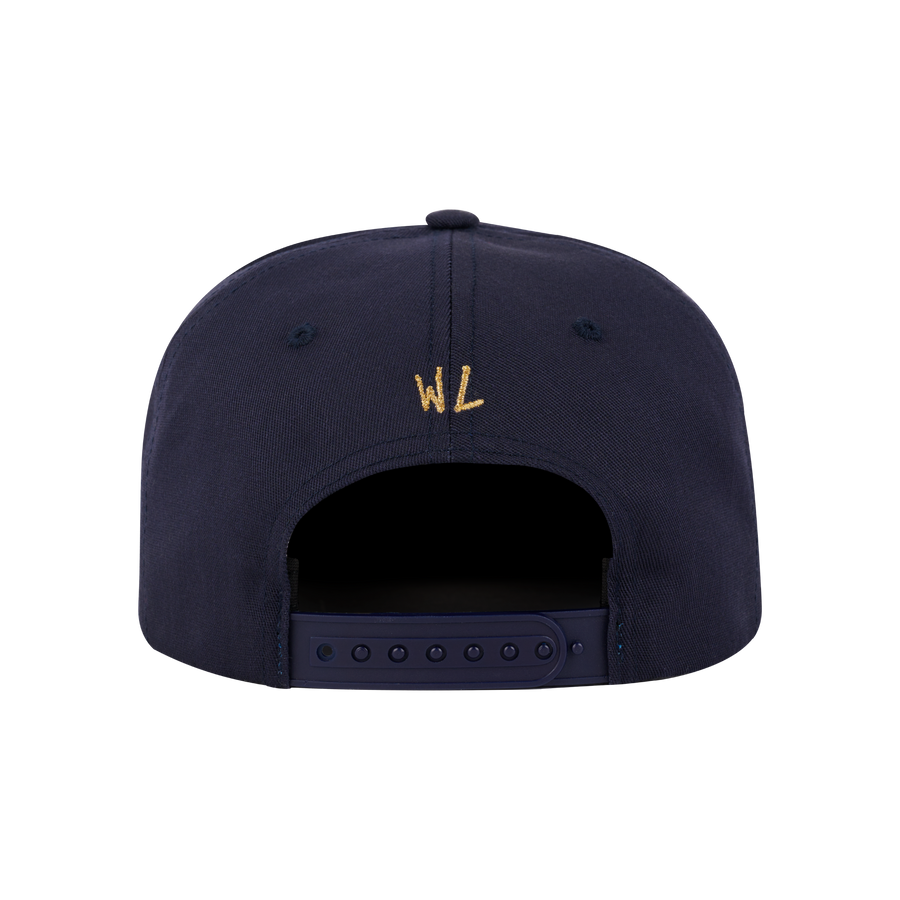 Bat Reaper Hat - Gold/Navy