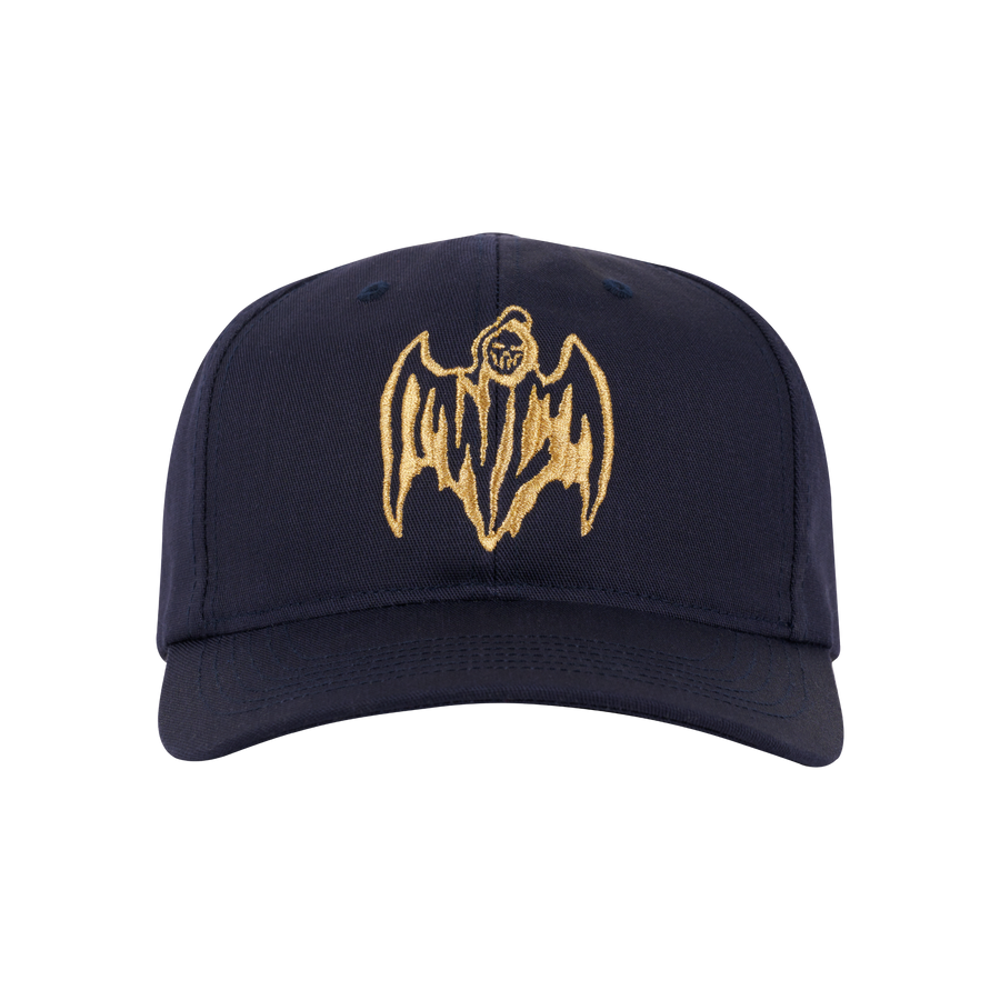Bat Reaper Hat - Gold/Navy