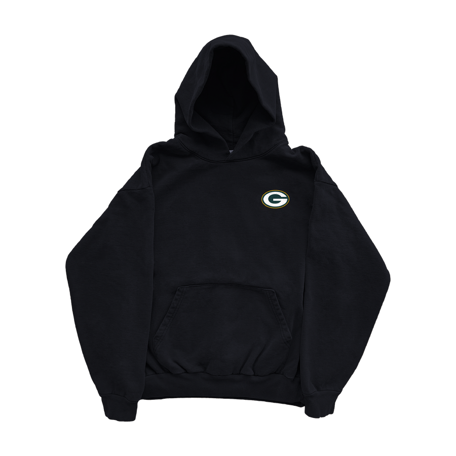 Green Bay Rush Hoodie - Black