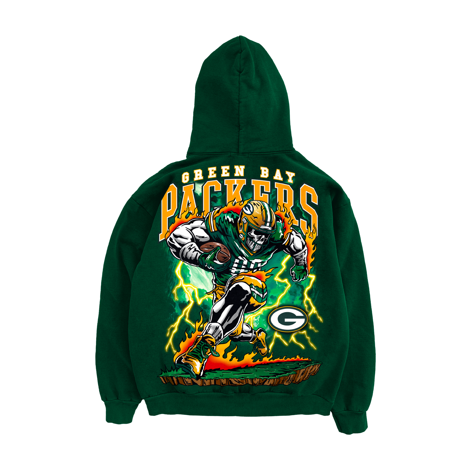 Green Bay Rush Hoodie - Green