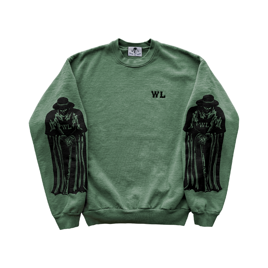 Duster and Rifle Sweatshirt - Green