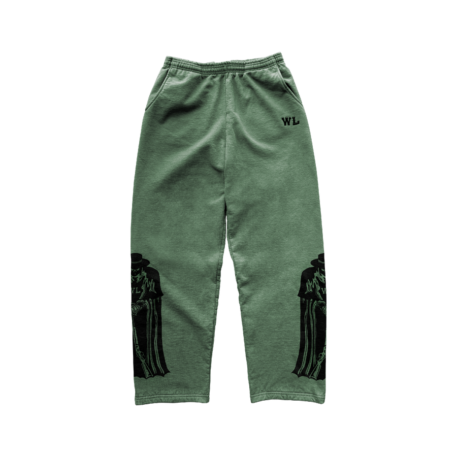 Duster and Rifle Sweatpants - Green