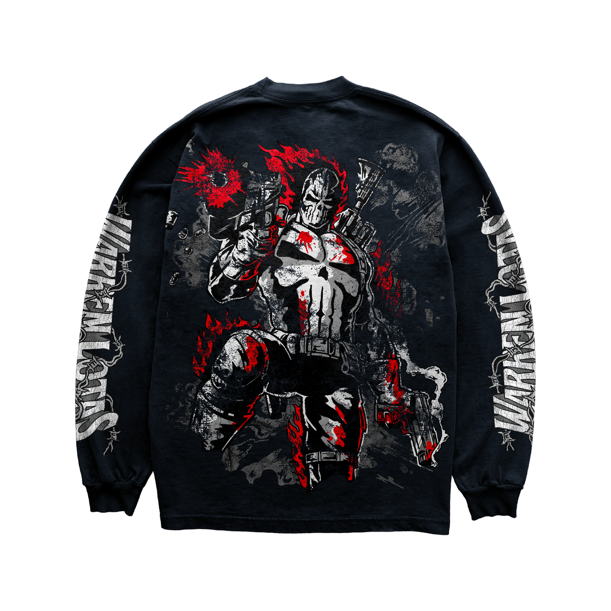 Gun Nut Long Sleeve T-Shirt - Black