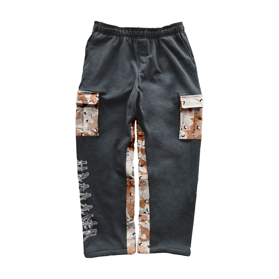 Hammer Hybrid Cargo Sweatpant - Desert Camo