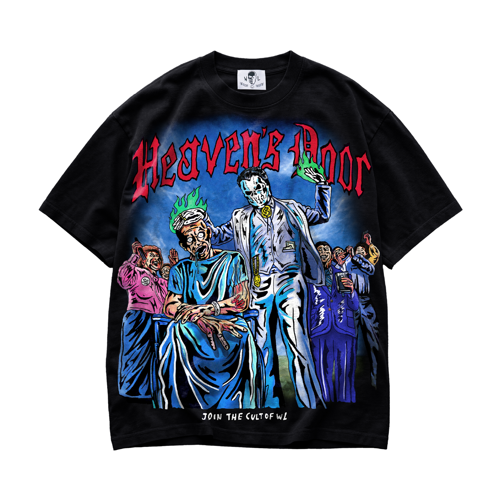 Heaven's Door T-Shirt - Black