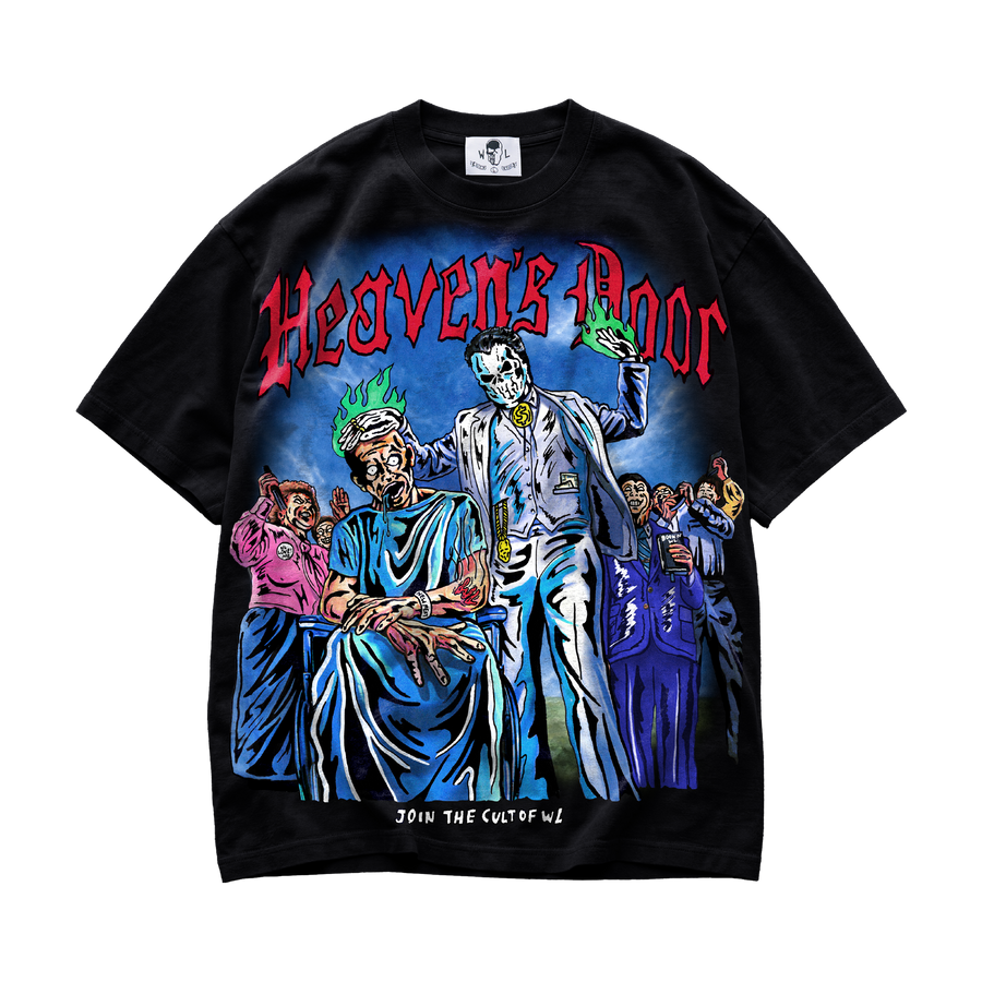 Heaven's Door T-Shirt - Black