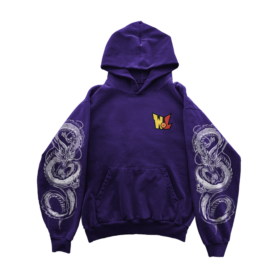 Insectoid Hoodie - Mulberry Purple