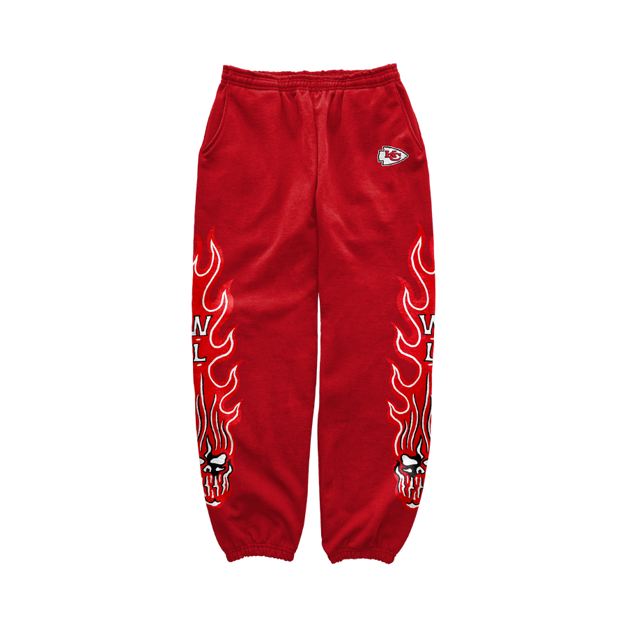 Kansas City Rush Sweatpants - Red