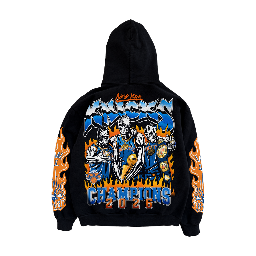 Knicks 2026 Champs Hoodie - Black