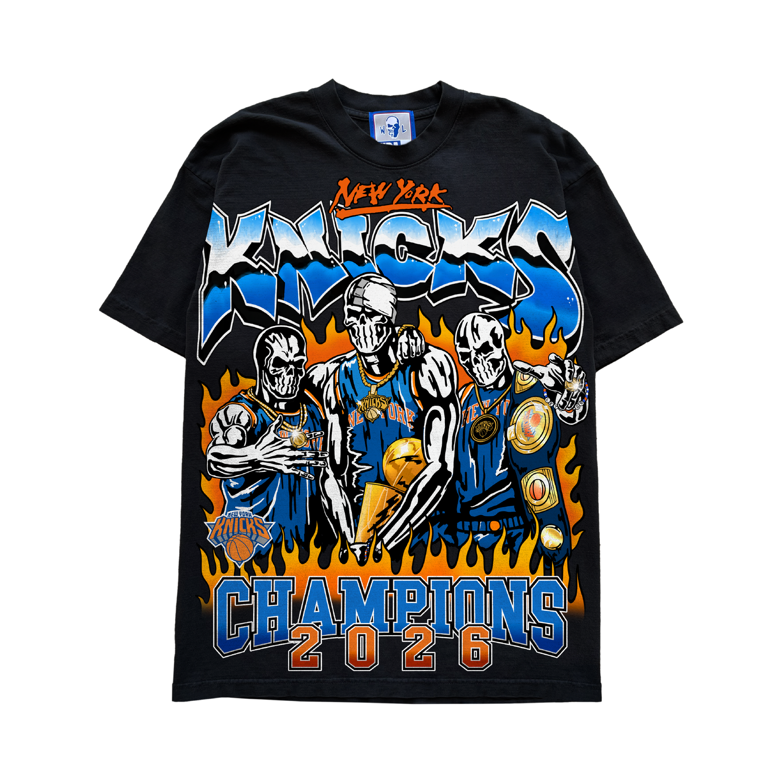 Knicks 2026 Champs T-Shirt - Black