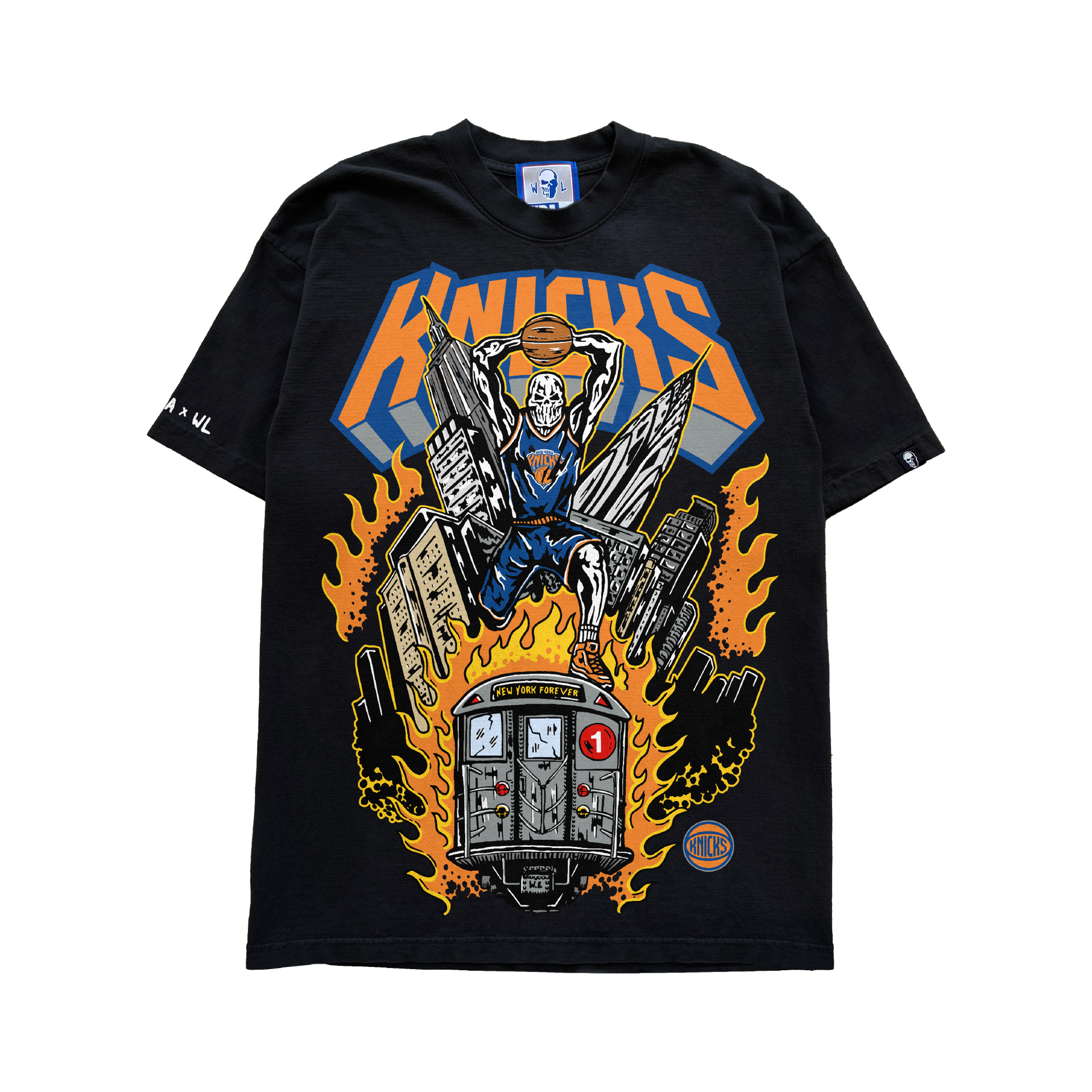Knicks Subway T-Shirt – Warren Lotas