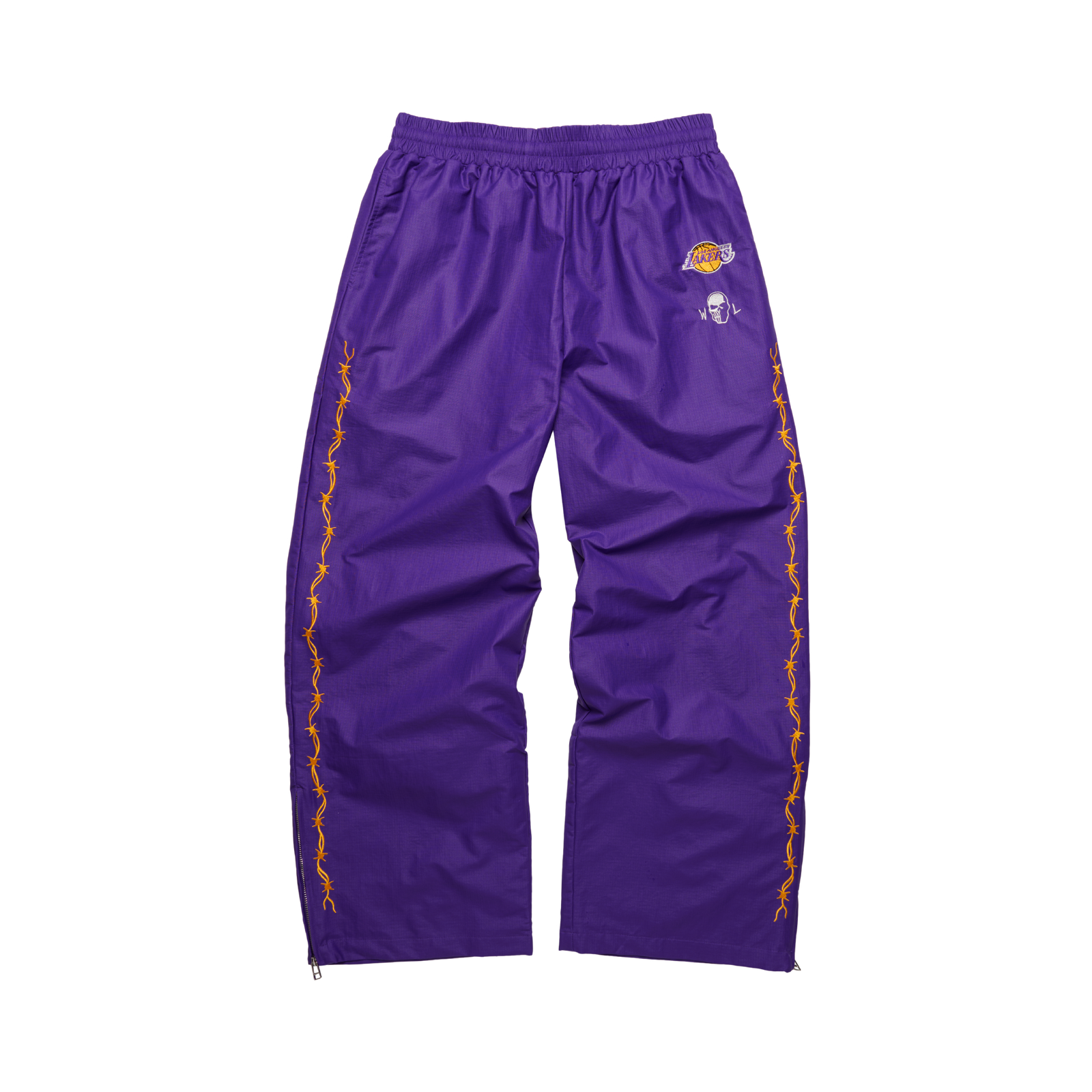 Lakers Barbed Wire Nylon Pants
