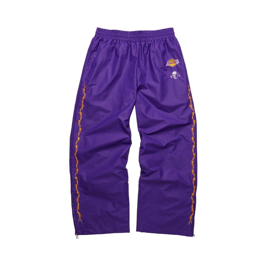 Lakers Barbed Wire Nylon Pants