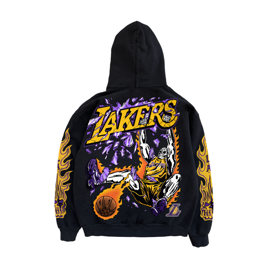 Lakers Slam Dunk Hoodie - Black