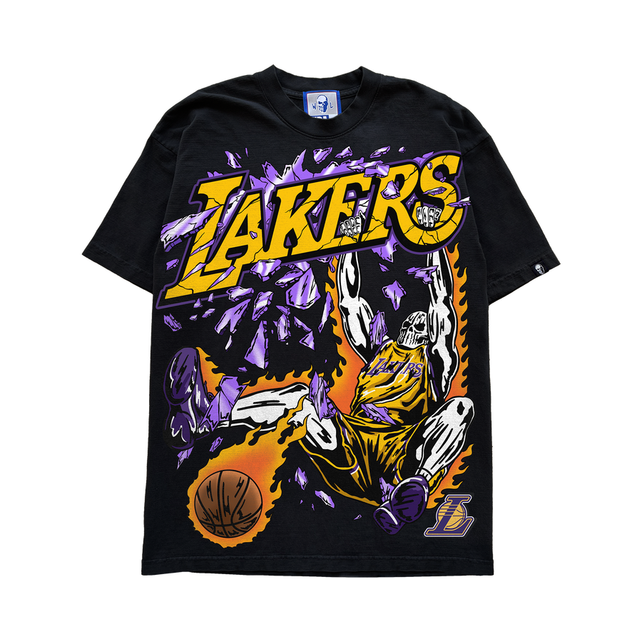Lakers Slam Dunk T-Shirt - Black