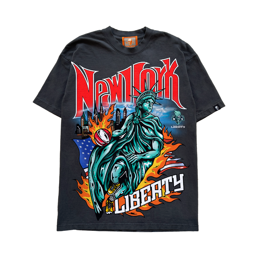 Liberty Crossover T-Shirt - Vintage Black