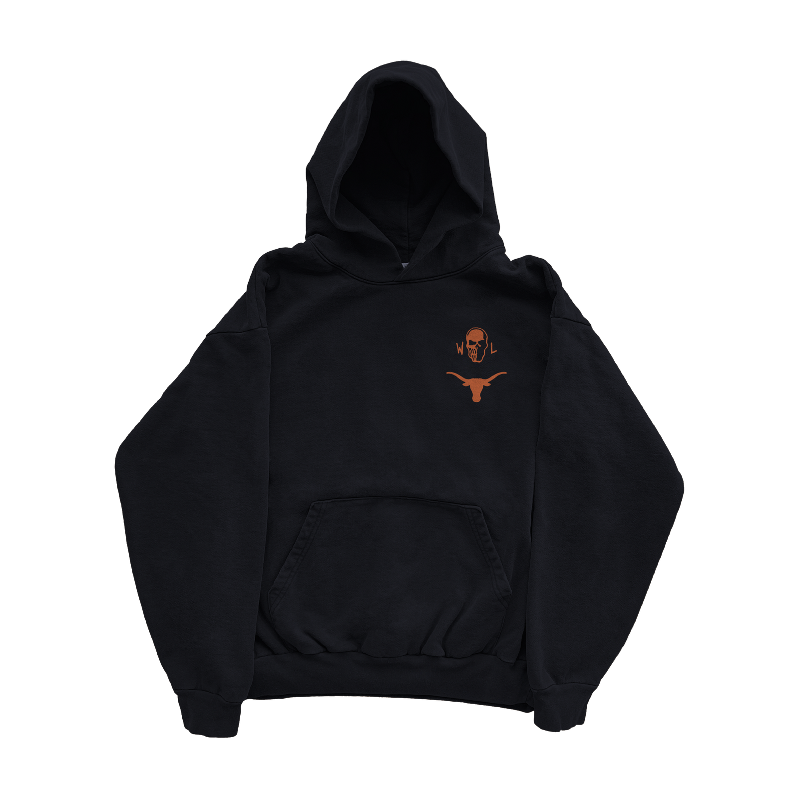 Longhorns Hook 'Em Hoodie - Black