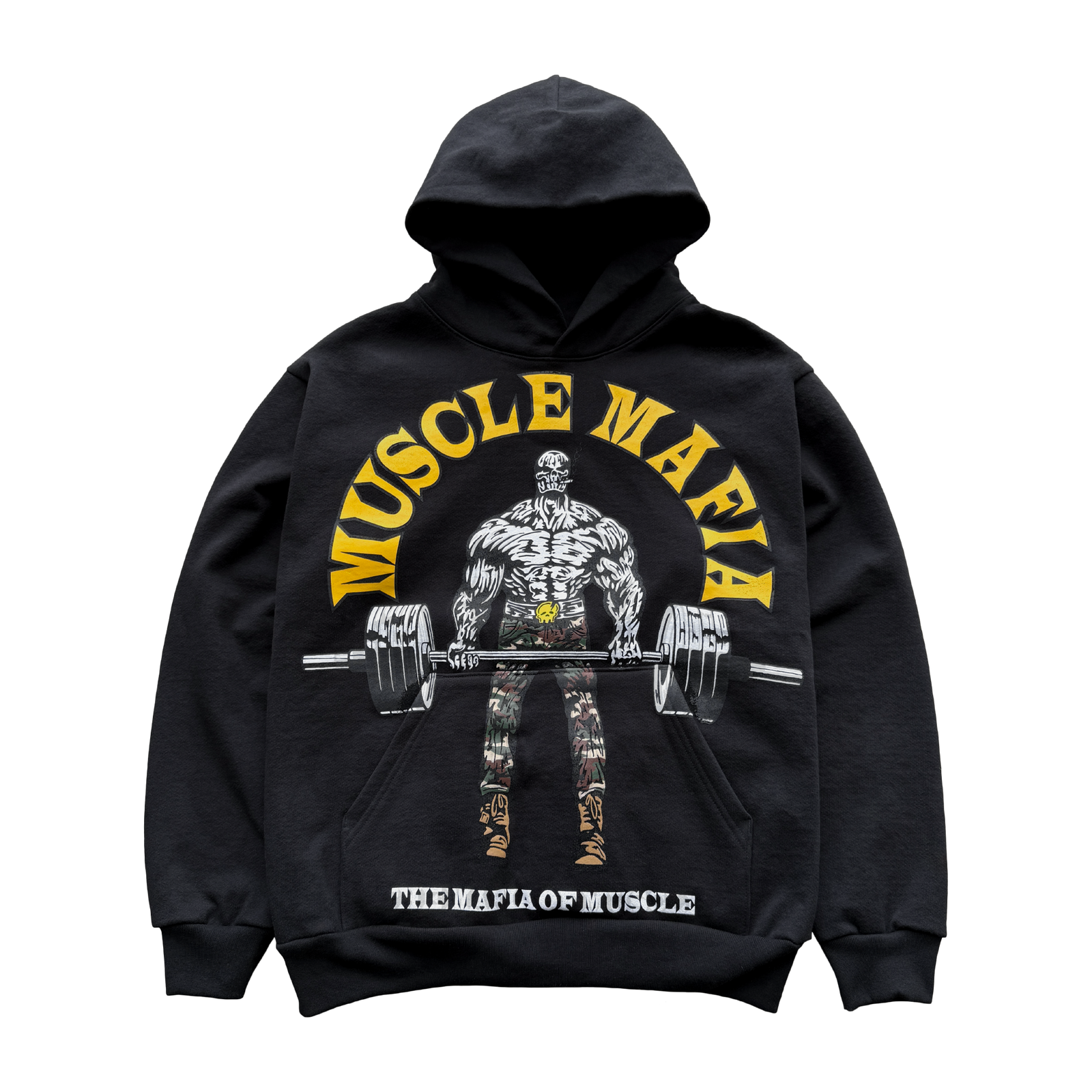 MMM Mafia of Muscle Hoodie - Black
