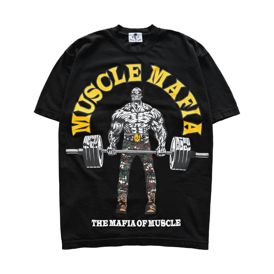 MMM Mafia of Muscle T-Shirt - Black