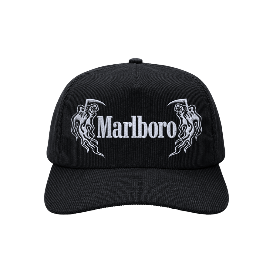 Marlboro Reaper Corduroy Hat - Black