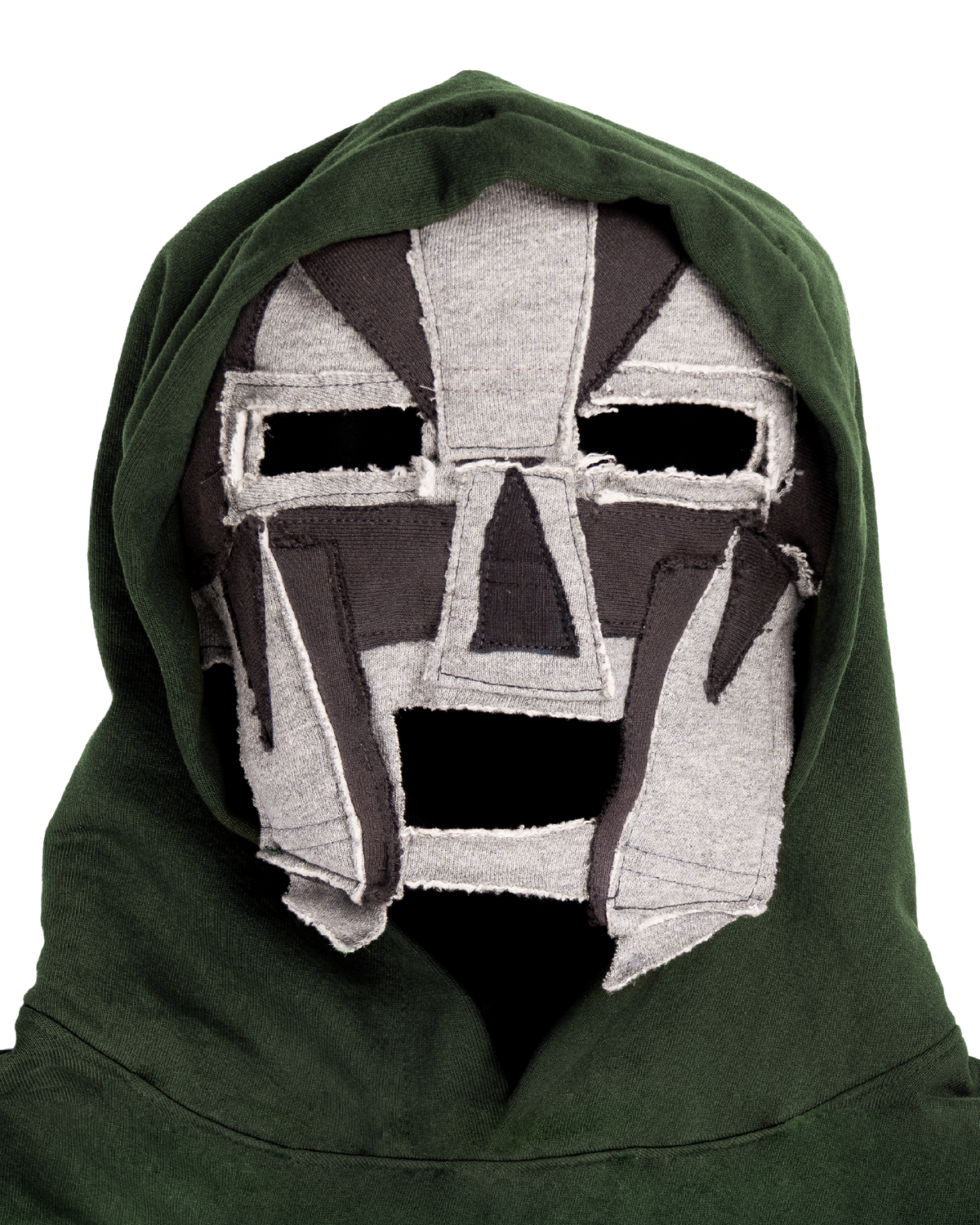 The Doctor Mask Hoodie - Green