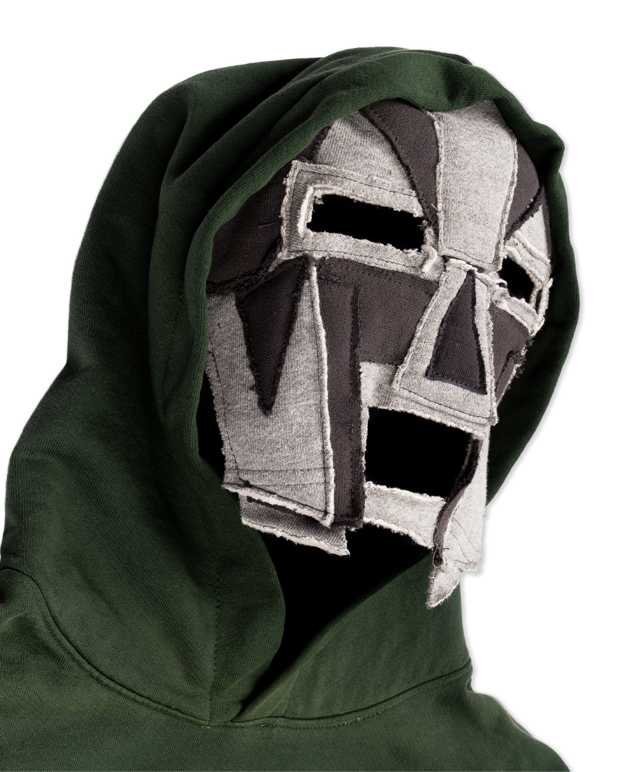 The Doctor Mask Hoodie - Green