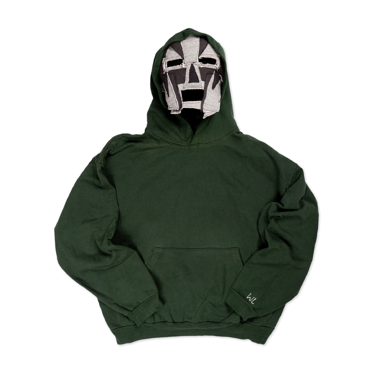 The Doctor Mask Hoodie - Green