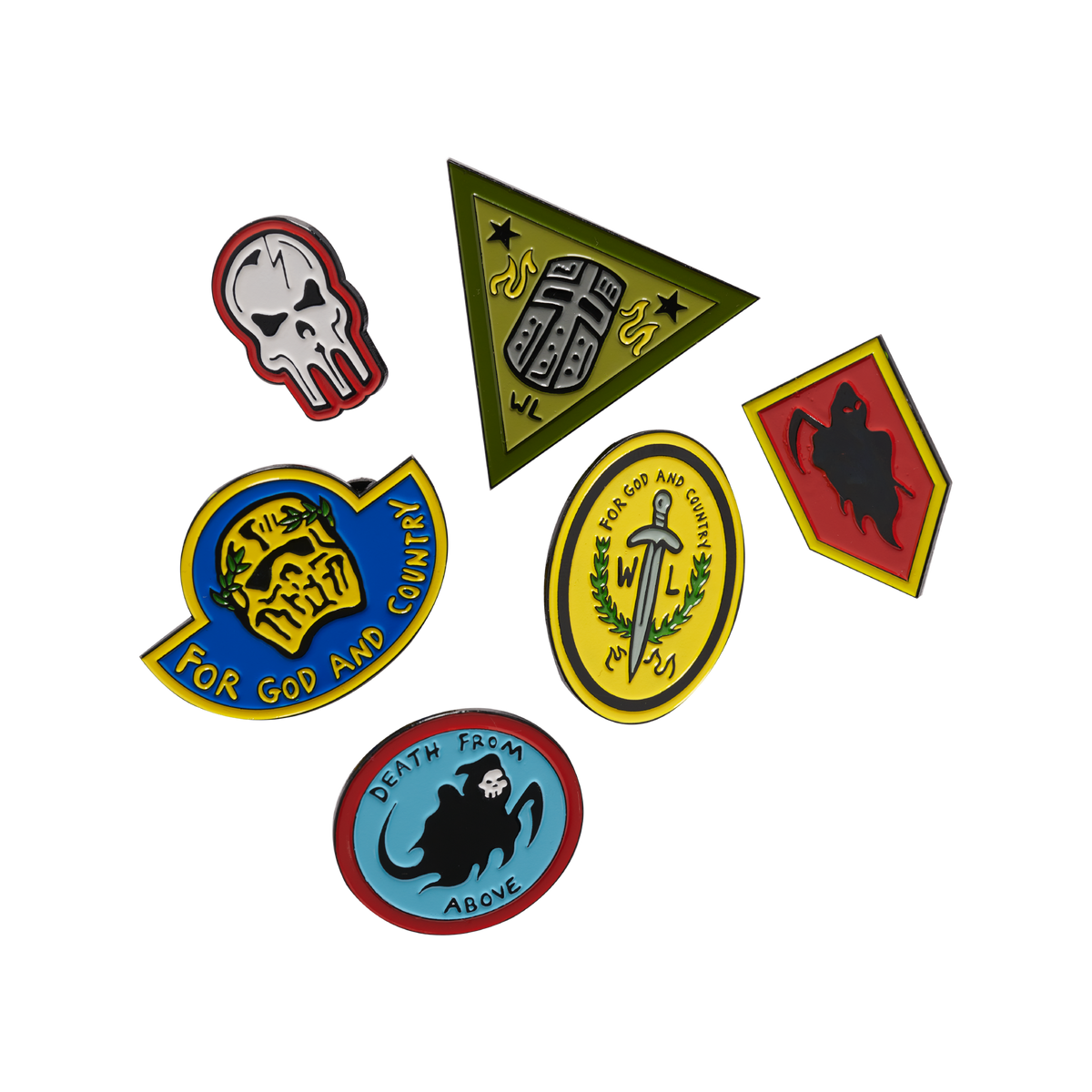 Assorted Enamel Pins
