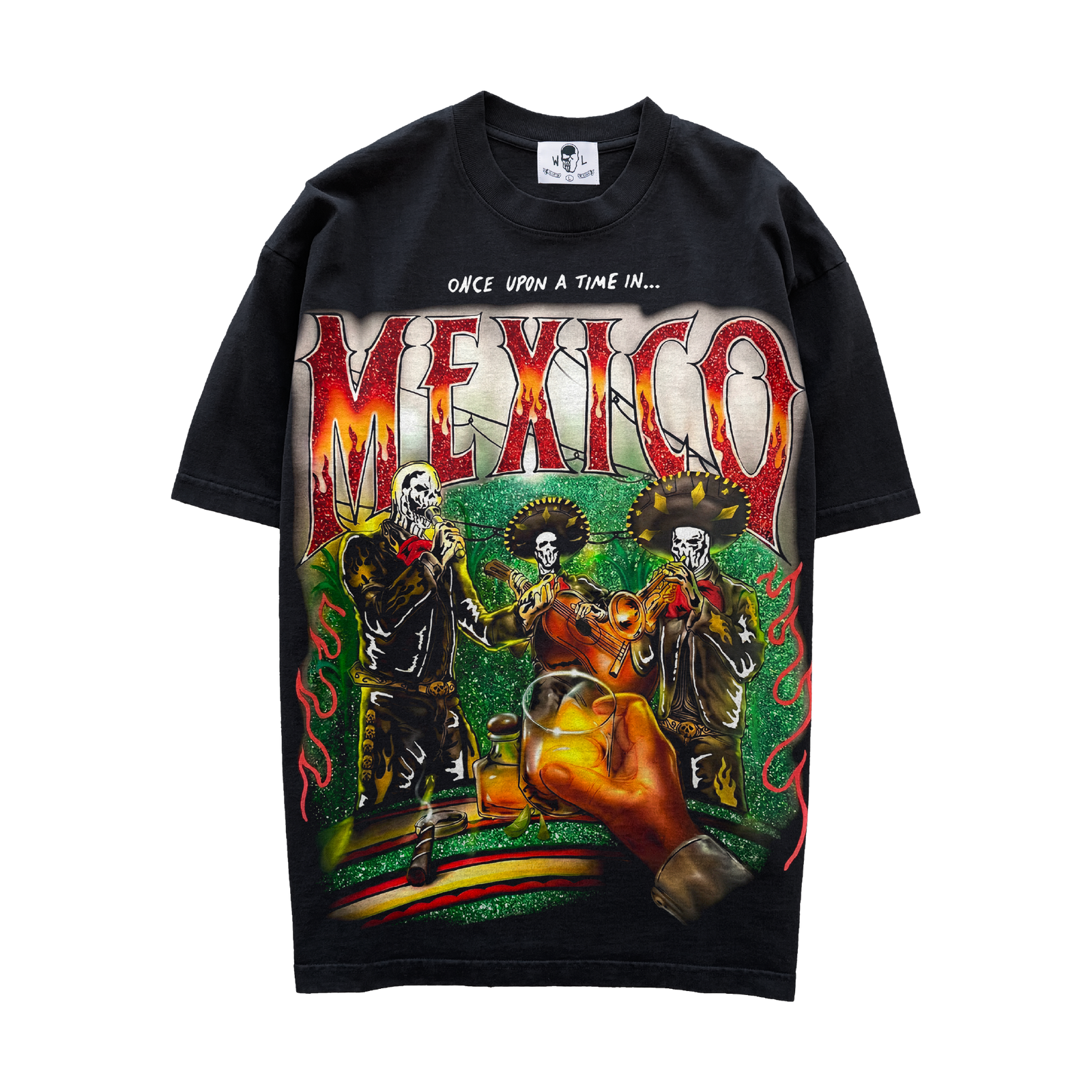 Mariachi Bling T-Shirt - Black