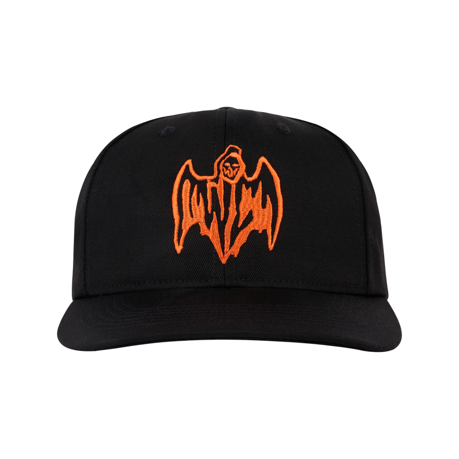 Bat Reaper Hat - Orange/Black
