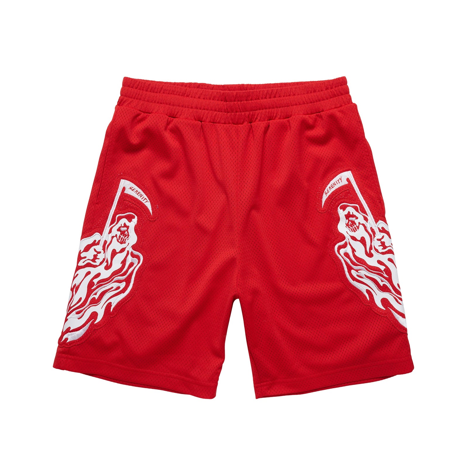 Serenity Mesh Shorts - Red