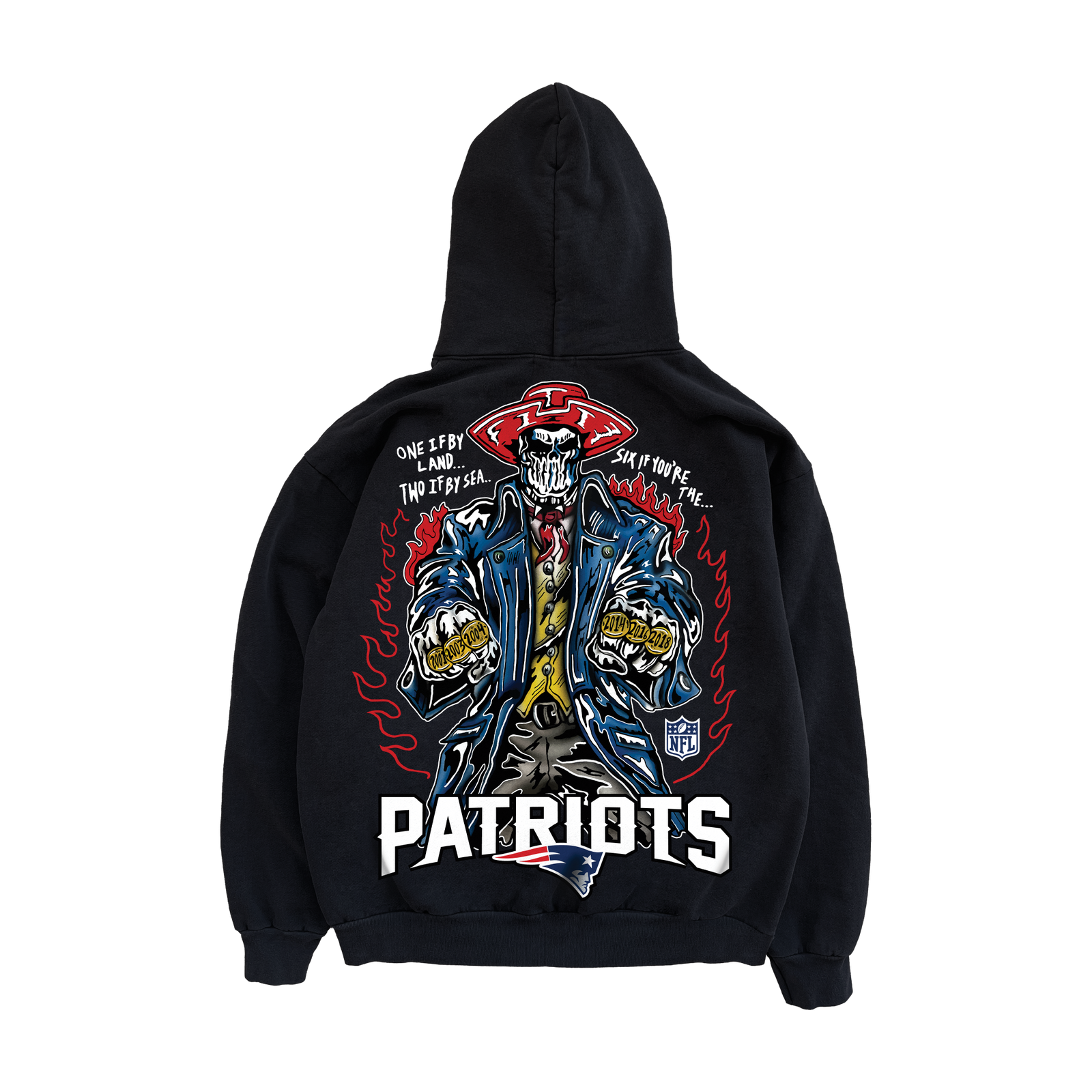 Patriots 6 Rings Hoodie