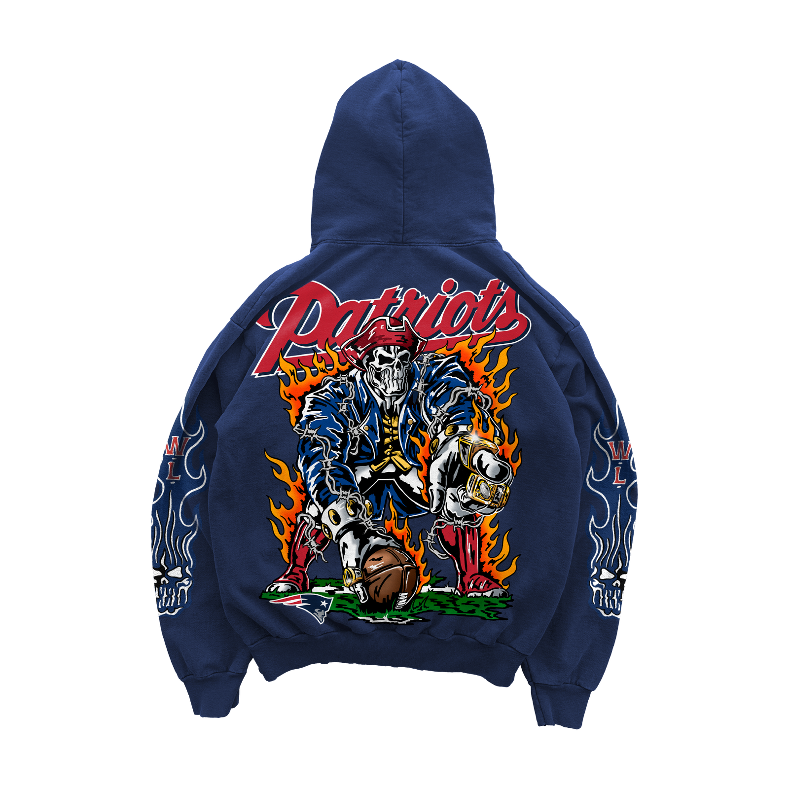 Patriots Dynasty Hoodie - Navy